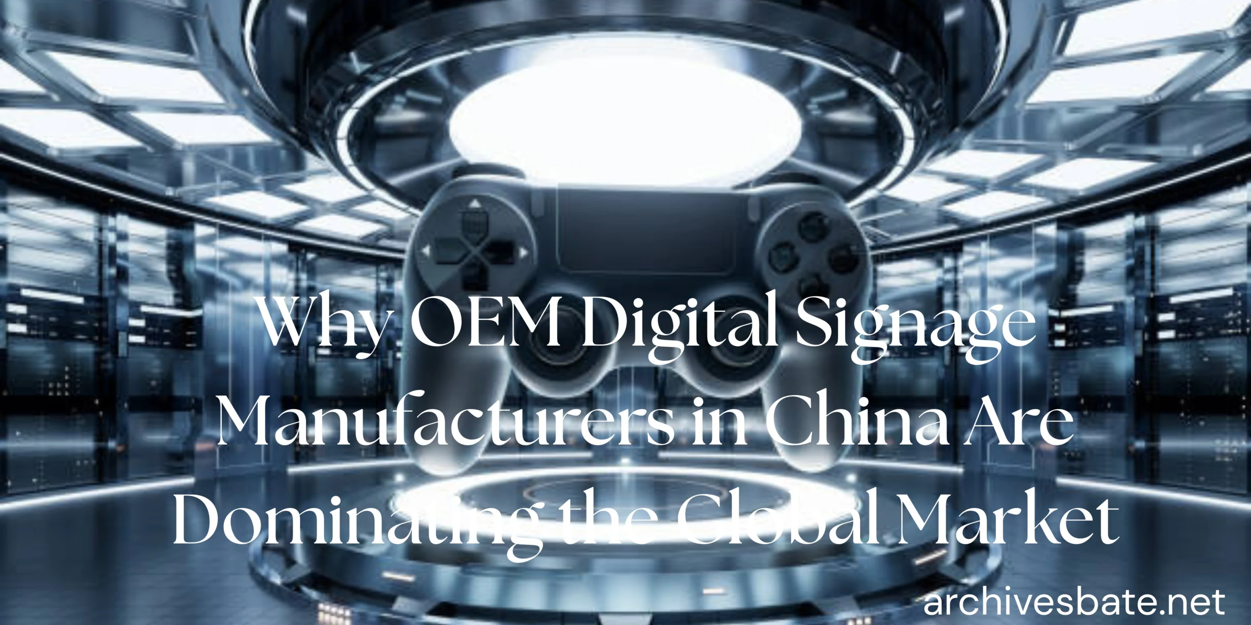 Why OEM Digital Signage Manufacturers in China Are Dominating the Global Market